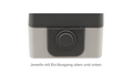 Feuchtraum Orientierungs-Schalter Secure, 250V~/10A, IP44, AP, grau