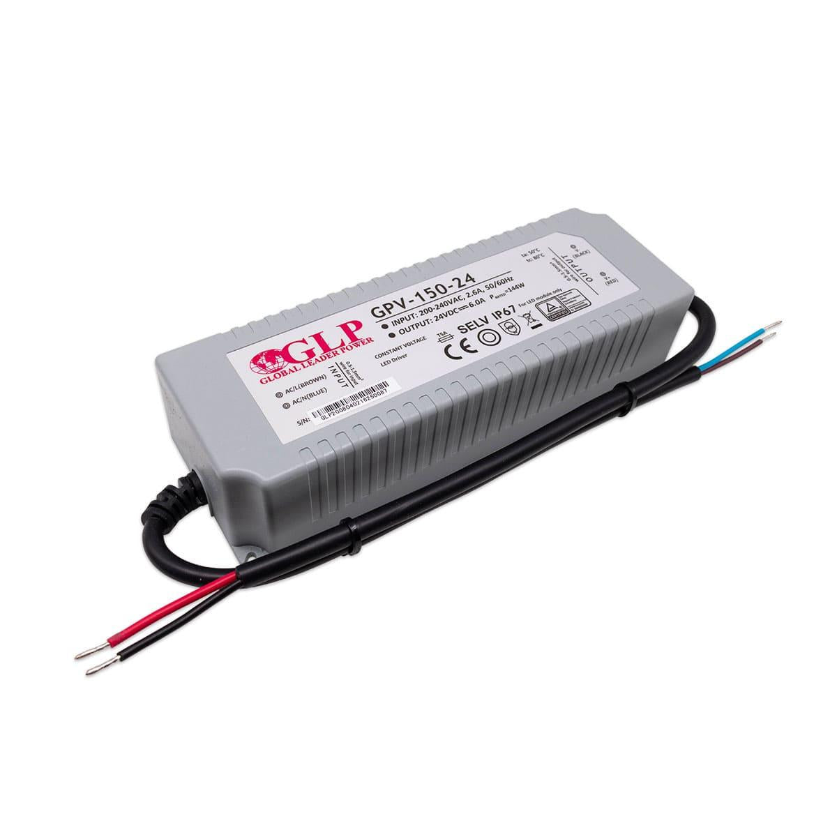 GLP GPV-150-24 LED Netzteil 144W 24V 6A IP67 Schaltnetzteil CV