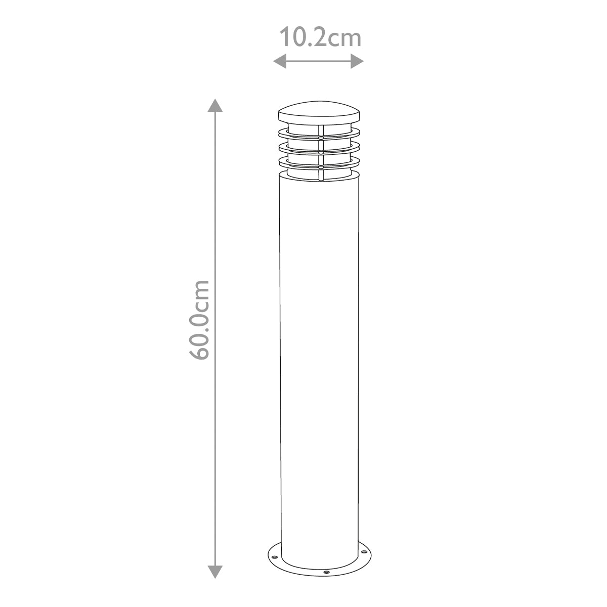 Außen-Wegeleuchte Sandbanks (Stainless Steel) 1x - Elstead Lighting