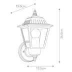 Außen-Wandleuchte Highnam (bronzefarben) 1x - Elstead Lighting
