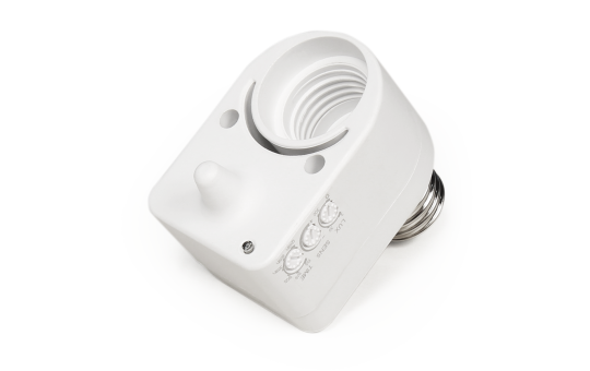 HF / Mikrowellen-Bewegungsmelder mit E27 Fassung LX751, 230V/ 60W