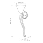 Wandleuchte Bolla (messingfarben) 1x - Elstead Lighting