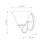 Wandleuchte Cello (Brushed Caramel) 1x - Elstead Lighting