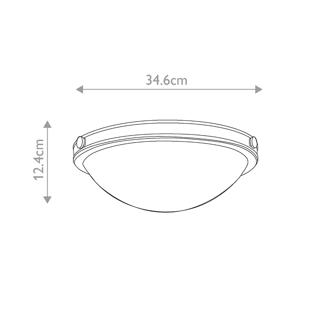 Deckenleuchte Collier (messingfarben) 2x - Elstead Lighting