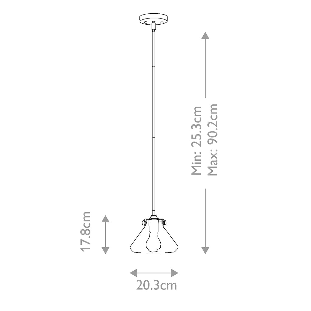 Pendelleuchte Congress (Brushed Caramel) 1x - Elstead Lighting