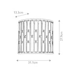 Wandleuchte Gemma (bronzefarben) 2x - Elstead Lighting
