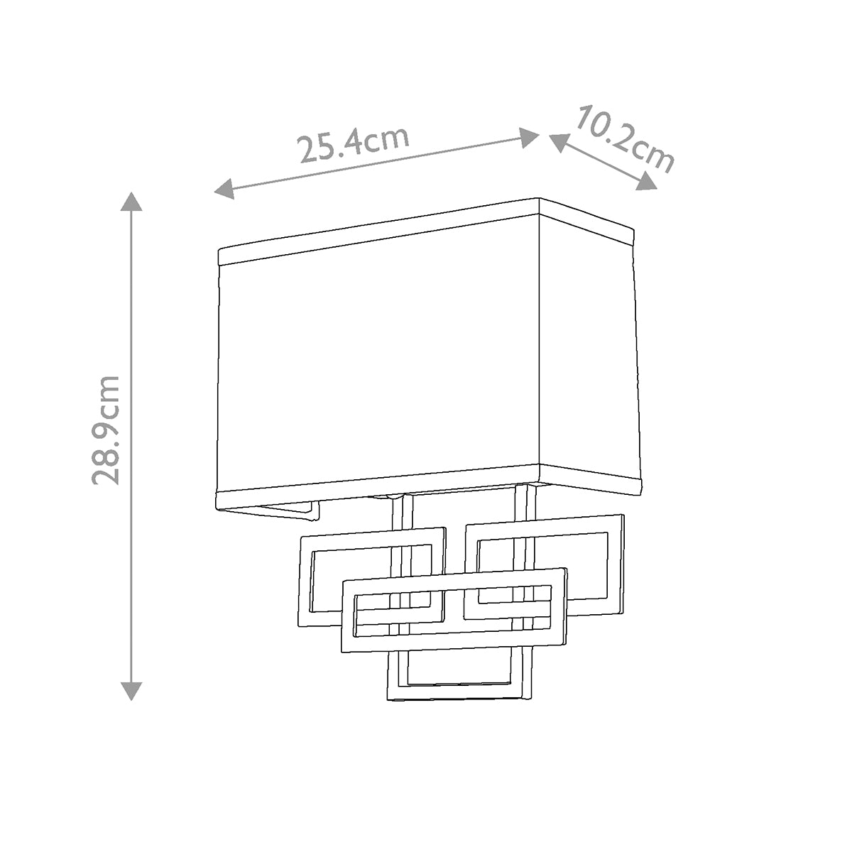 Wandleuchte Lanza (bronzefarben) 2x - Elstead Lighting