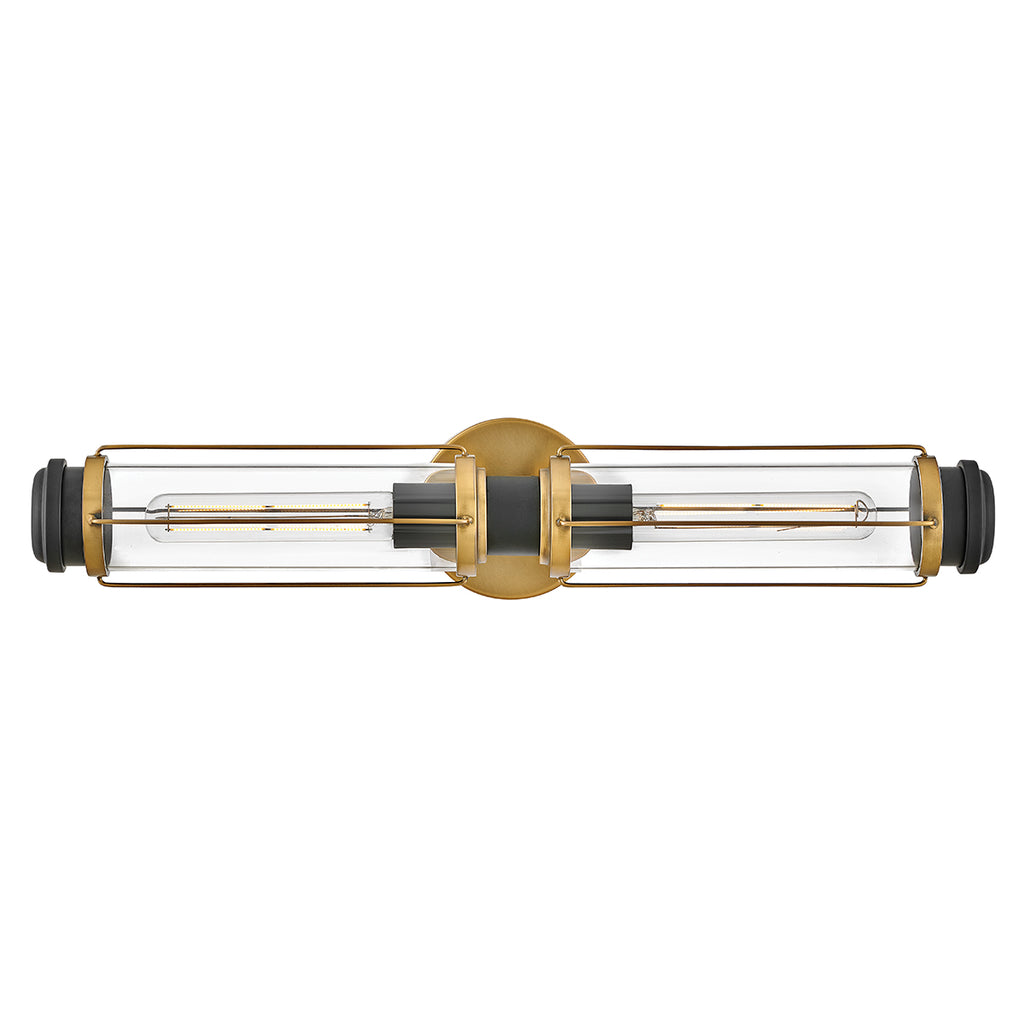 Bad-Wandleuchte Masthead (schwarz) 2x - Elstead Lighting