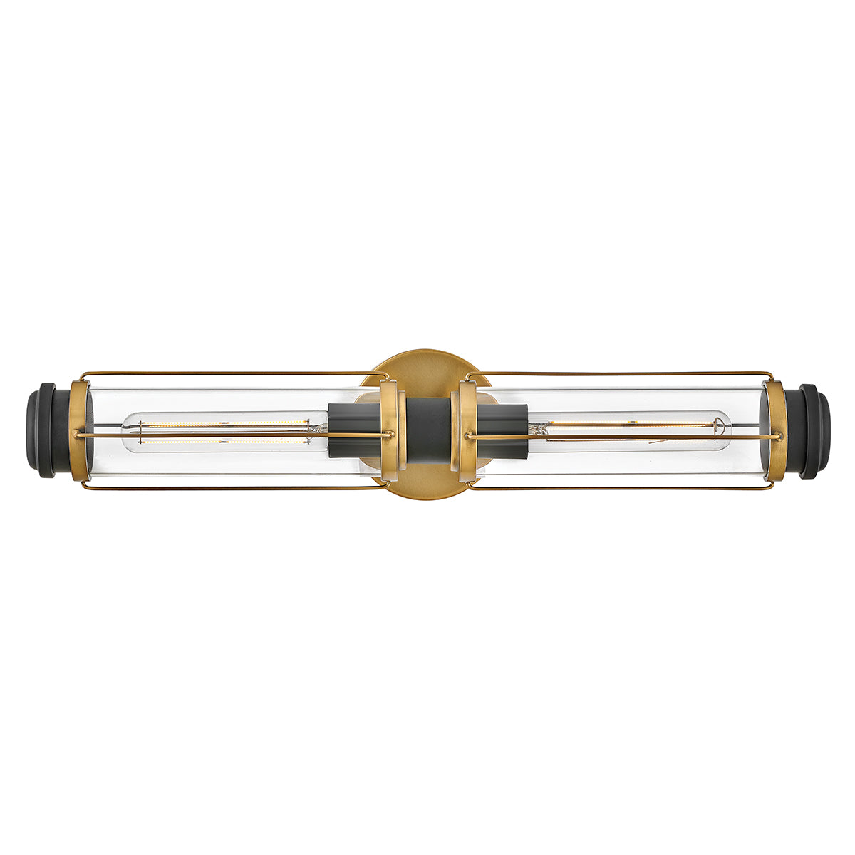 Bad-Wandleuchte Masthead (schwarz) 2x - Elstead Lighting