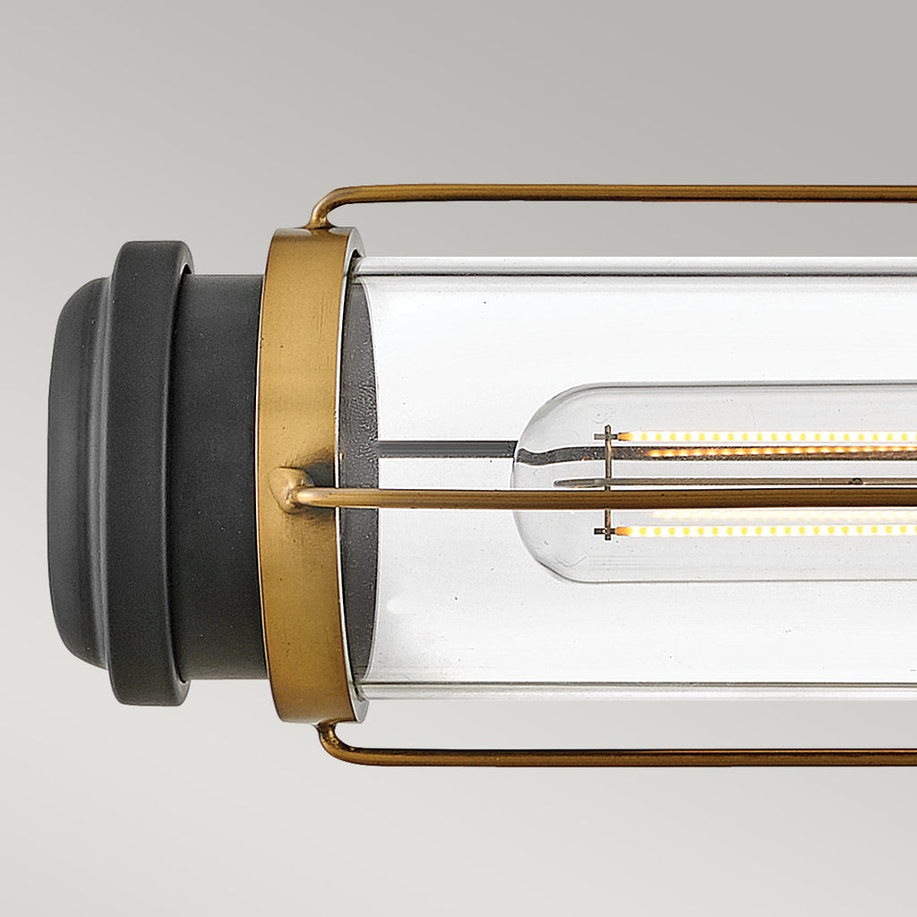 Bad-Wandleuchte Masthead (schwarz) 2x - Elstead Lighting