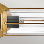 Bad-Wandleuchte Masthead (schwarz) 2x - Elstead Lighting