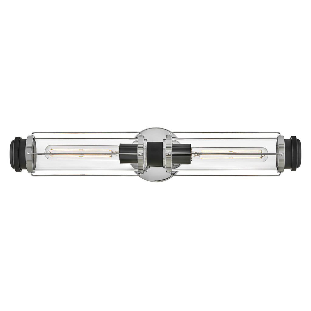 Bad-Wandleuchte Masthead (schwarz) 2x - Elstead Lighting