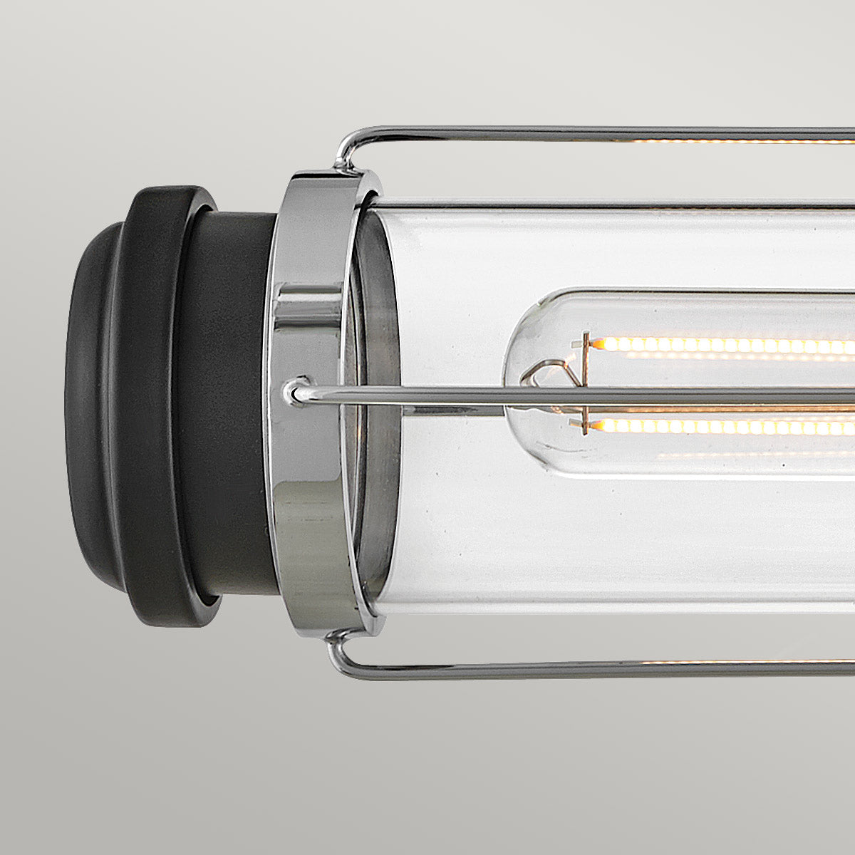 Bad-Wandleuchte Masthead (schwarz) 2x - Elstead Lighting