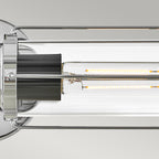 Bad-Wandleuchte Masthead (schwarz) 2x - Elstead Lighting