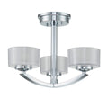 Bad-Deckenleuchte Meridian (verchromt) 3x - Elstead Lighting