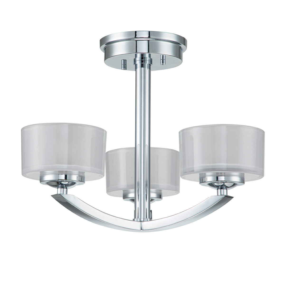Bad-Deckenleuchte Meridian (verchromt) 3x - Elstead Lighting