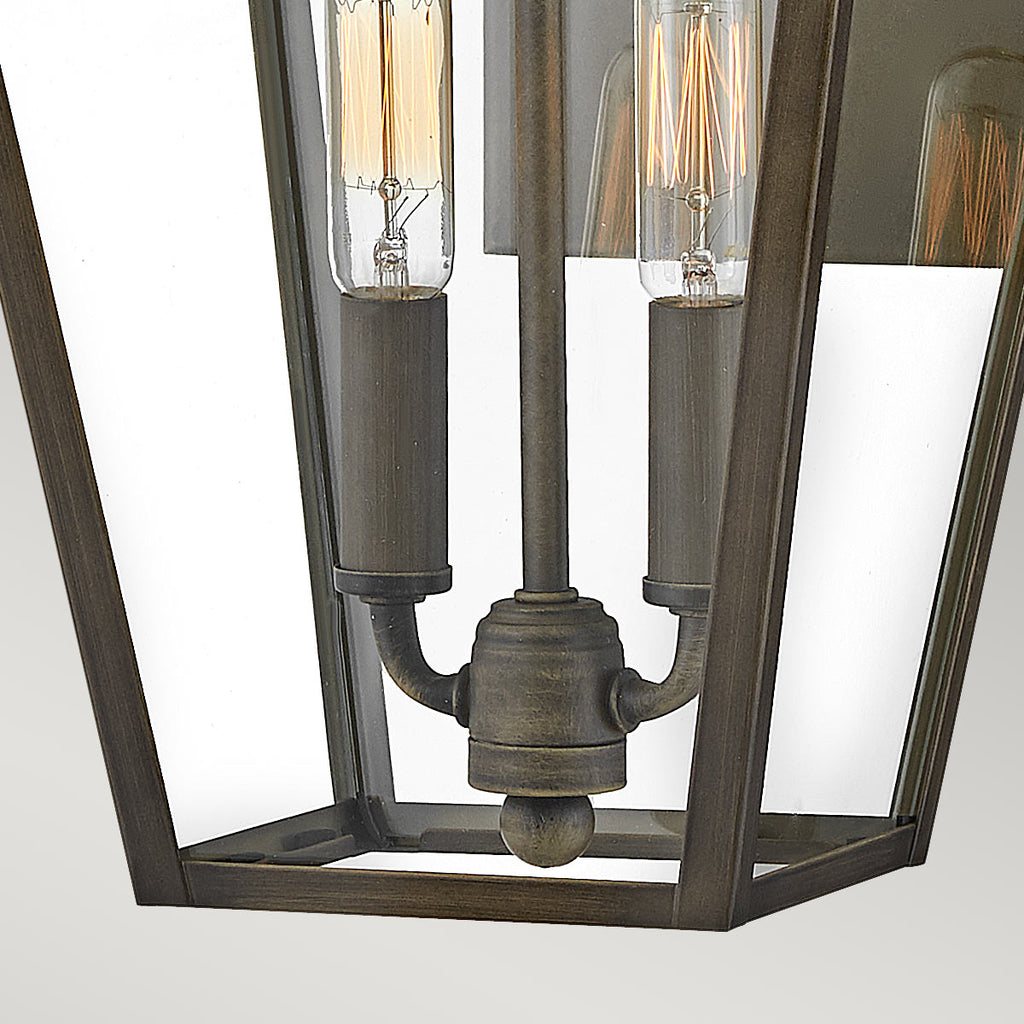 Außen-Wandleuchte Palma (bronzefarben) 2x - Elstead Lighting