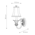 Wandleuchte Plantation (bronzefarben) 1x - Elstead Lighting