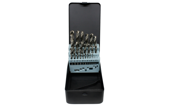 HSS-G Spiralbohrersatz 25 tlg. 1,0 - 13,0 mm