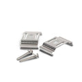Halter Edelstahl für Lichtband-System Pro 2er Pack
