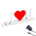 I♥U abcMix LED Buchstaben Schriftzug