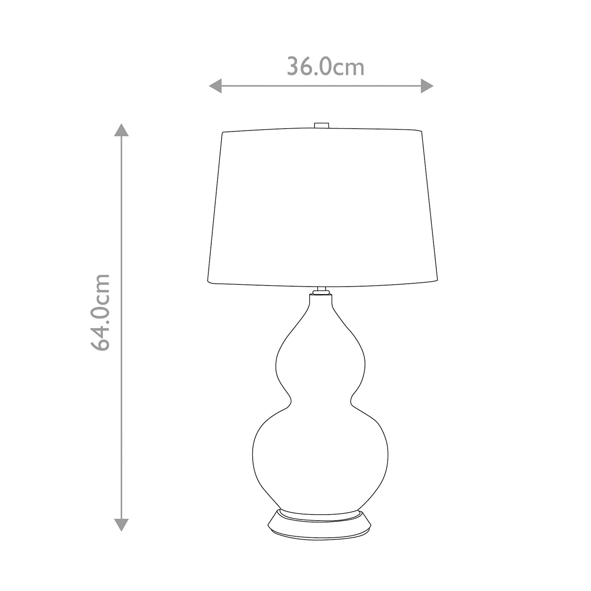 Tischleuchte ISLA (weiß) 1x - Elstead Lighting