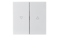 Jalousie-Taster Shallow 250V~/10A, UP, Steckanschluss, weiß