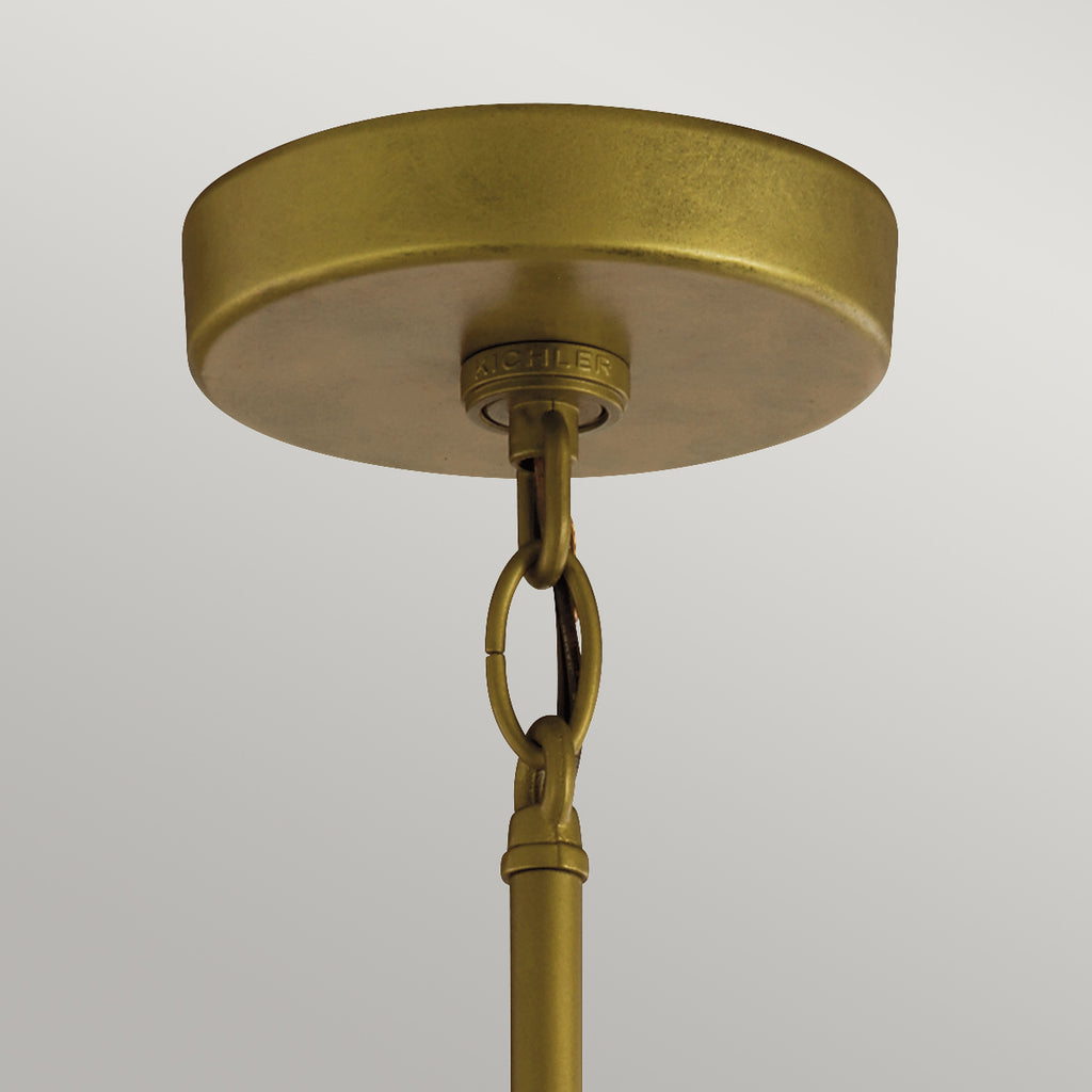 Außen-Pendelleuchte Camillo (messingfarben) 1x - Elstead Lighting