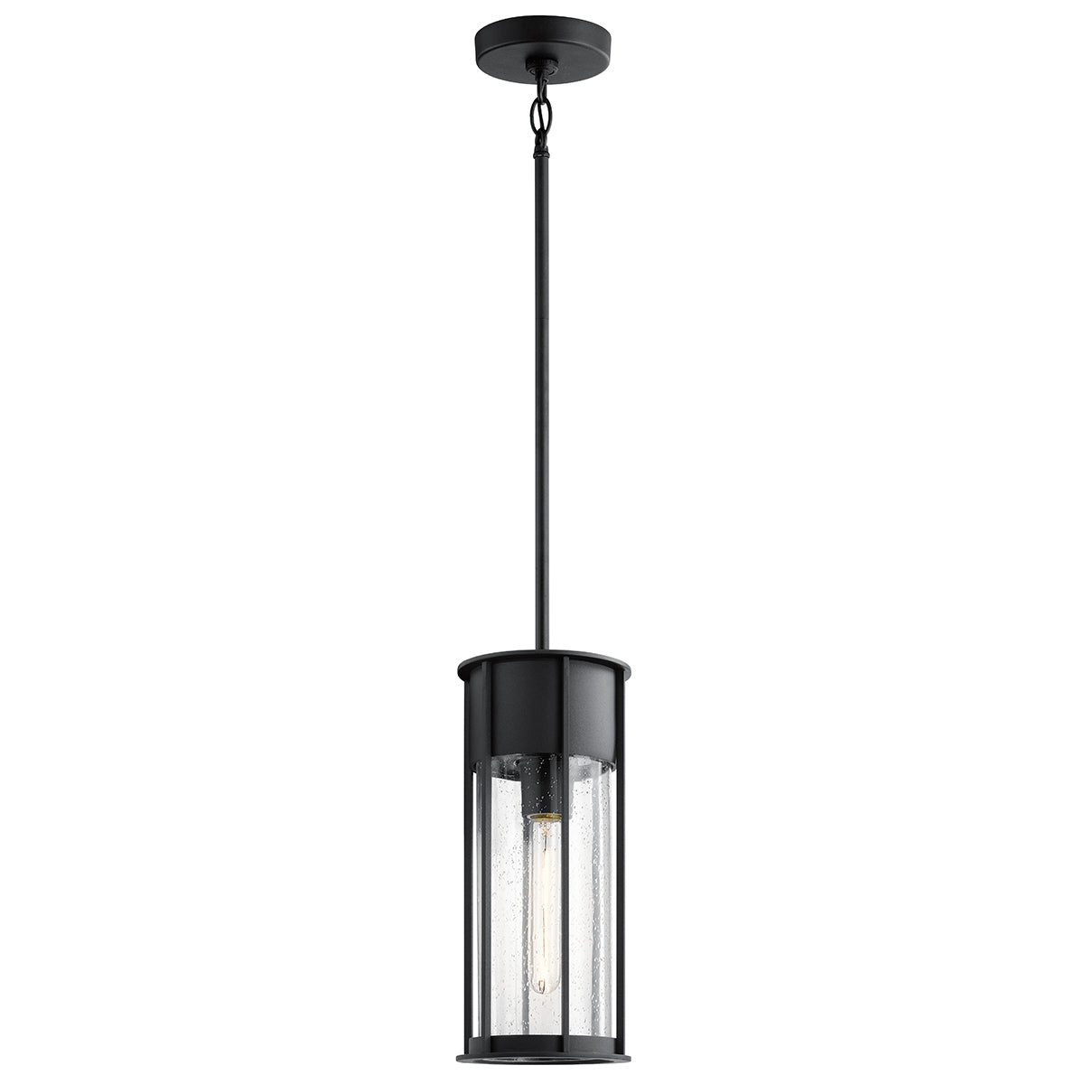 Außen-Pendelleuchte Camillo (schwarz) 1x - Elstead Lighting