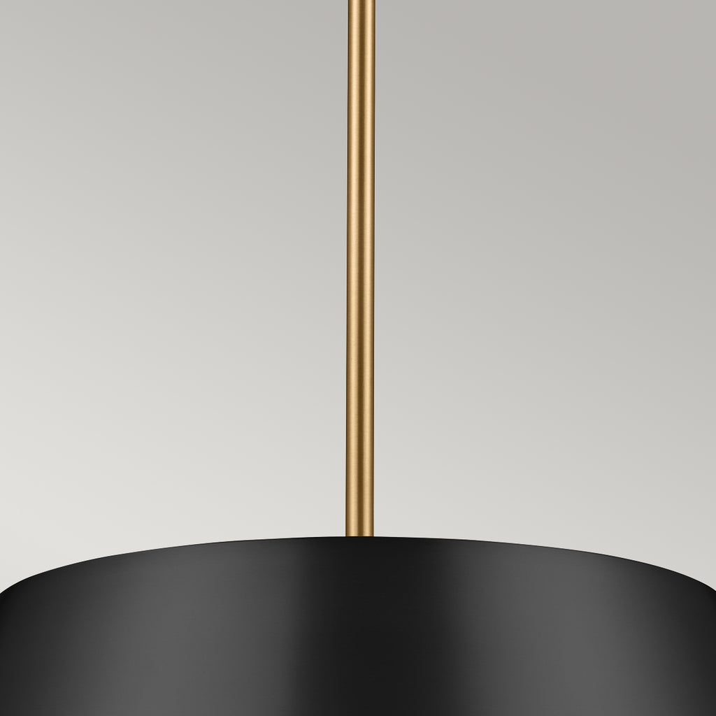 Deckenleuchte Luella (schwarz) 3x - Elstead Lighting