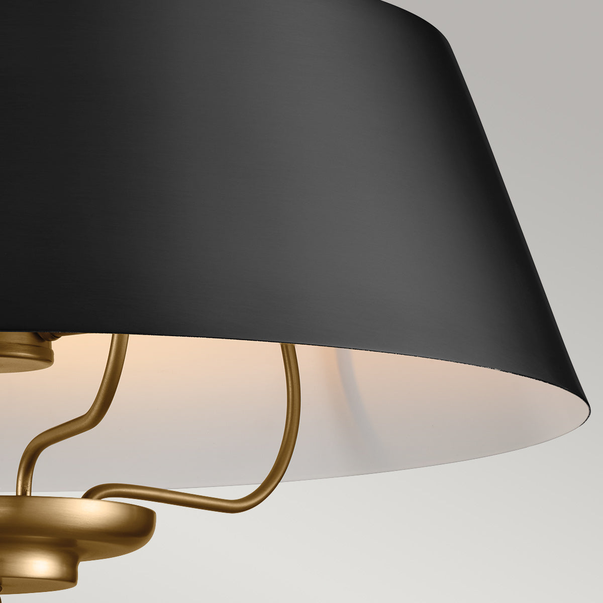 Deckenleuchte Luella (schwarz) 3x - Elstead Lighting