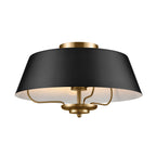 Deckenleuchte Luella (schwarz) 3x - Elstead Lighting