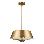 Deckenleuchte Luella (messingfarben) 3x - Elstead Lighting