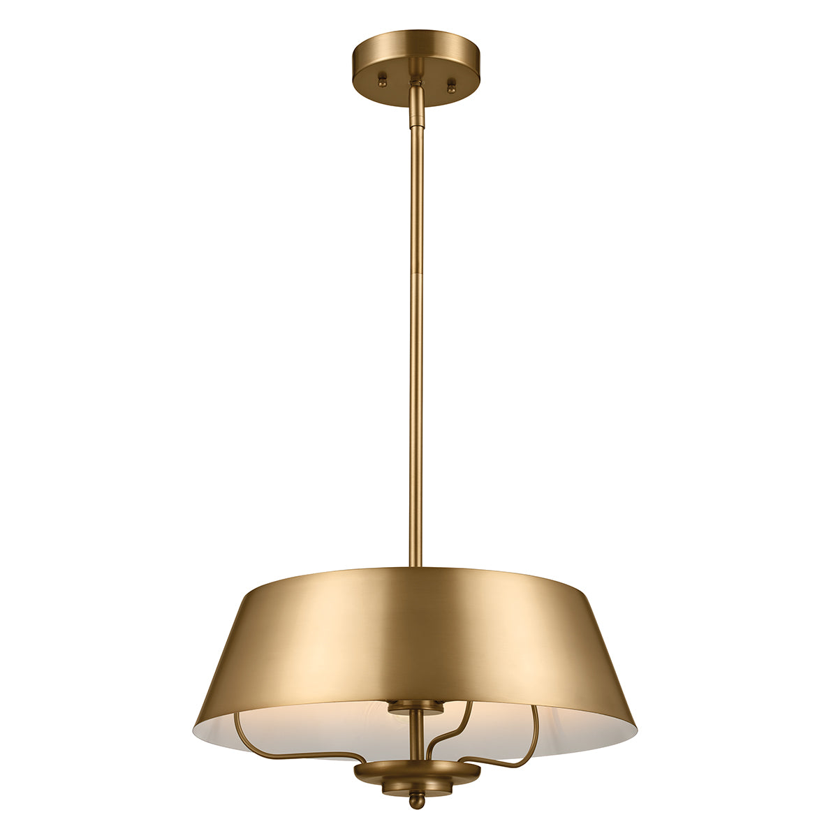 Deckenleuchte Luella (messingfarben) 3x - Elstead Lighting