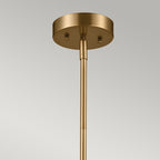 Deckenleuchte Luella (messingfarben) 3x - Elstead Lighting