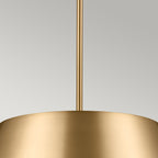 Deckenleuchte Luella (messingfarben) 3x - Elstead Lighting