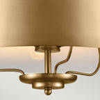 Deckenleuchte Luella (messingfarben) 3x - Elstead Lighting