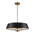 Deckenleuchte Luella (schwarz) 4x - Elstead Lighting