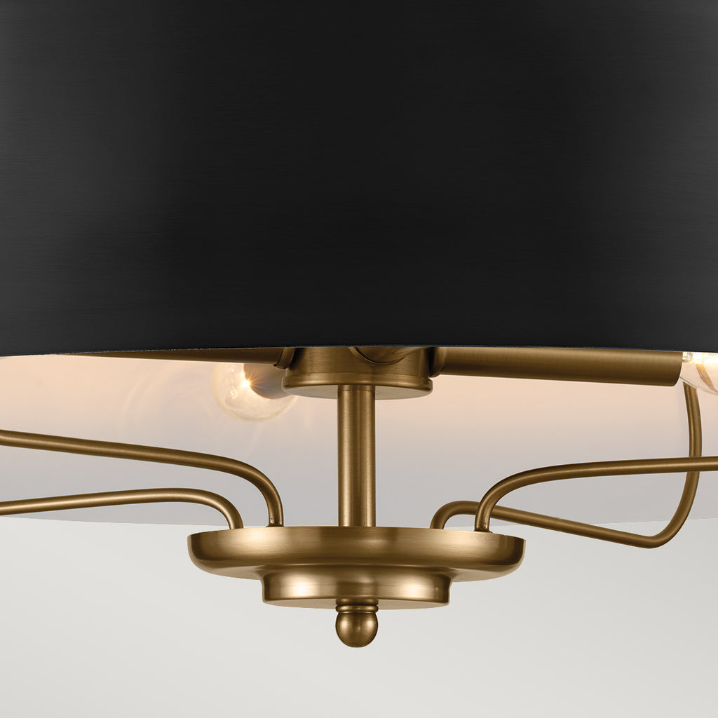 Deckenleuchte Luella (schwarz) 4x - Elstead Lighting