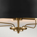 Deckenleuchte Luella (schwarz) 4x - Elstead Lighting