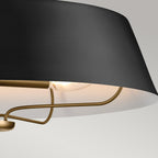 Deckenleuchte Luella (schwarz) 4x - Elstead Lighting