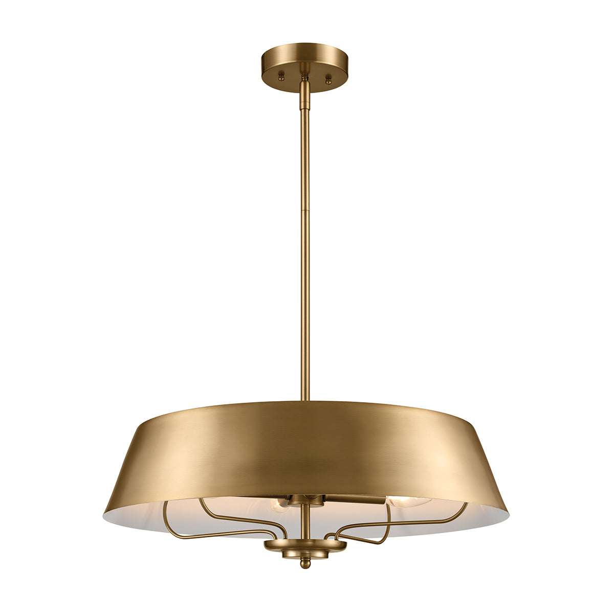 Deckenleuchte Luella (messingfarben) 4x - Elstead Lighting