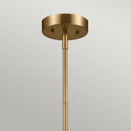 Deckenleuchte Luella (messingfarben) 4x - Elstead Lighting