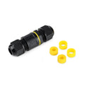 Kabelverbinder 2-fach 3-polig Easy Kabel 0.5-1.5mm² IP68 wasserdicht 16A 450V