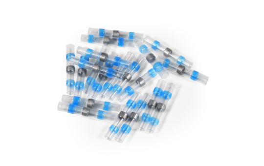 Lötverbinder, Ø4,5mm - blaue Markierung, 1,5-2,5mm² Kabel, 20er-Pack