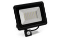 LED-Außenstrahler Slim 50W, 4250lm, IP66, 4000K, Bewegungsmelder
