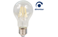 LED Filament Glühlampe Filed, E27, 7W, 820 lm, warmweiß, dimmbar, klar