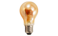 LED Filament Glühlampe Retro E27, 6W, 490lm, goldenes Glas, dimmbar
