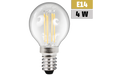 LED Filament Tropfenlampe Filed, E14, 4W, 490lm, warmweiß