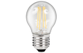 LED Filament Tropfenlampe Filed, E27, 4W, 490lm, warmweiß, klar